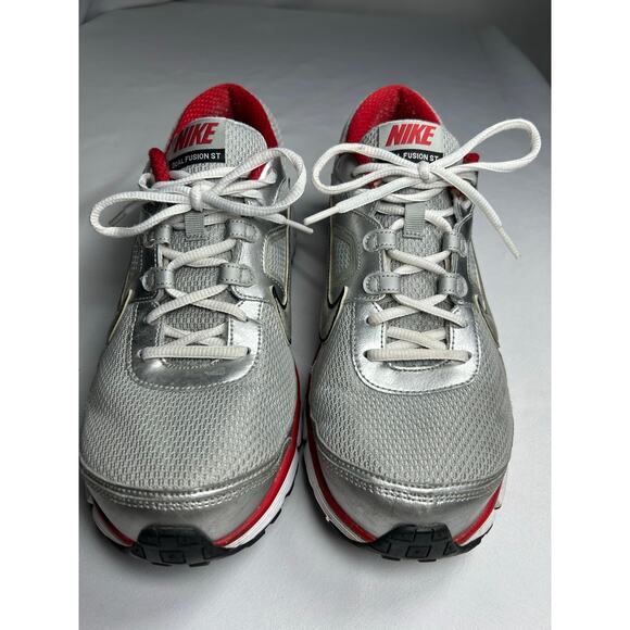 Nike Dual Fusion ST Performance Gray Running Men\'s Shoes Size 13 407853-008 main image 6